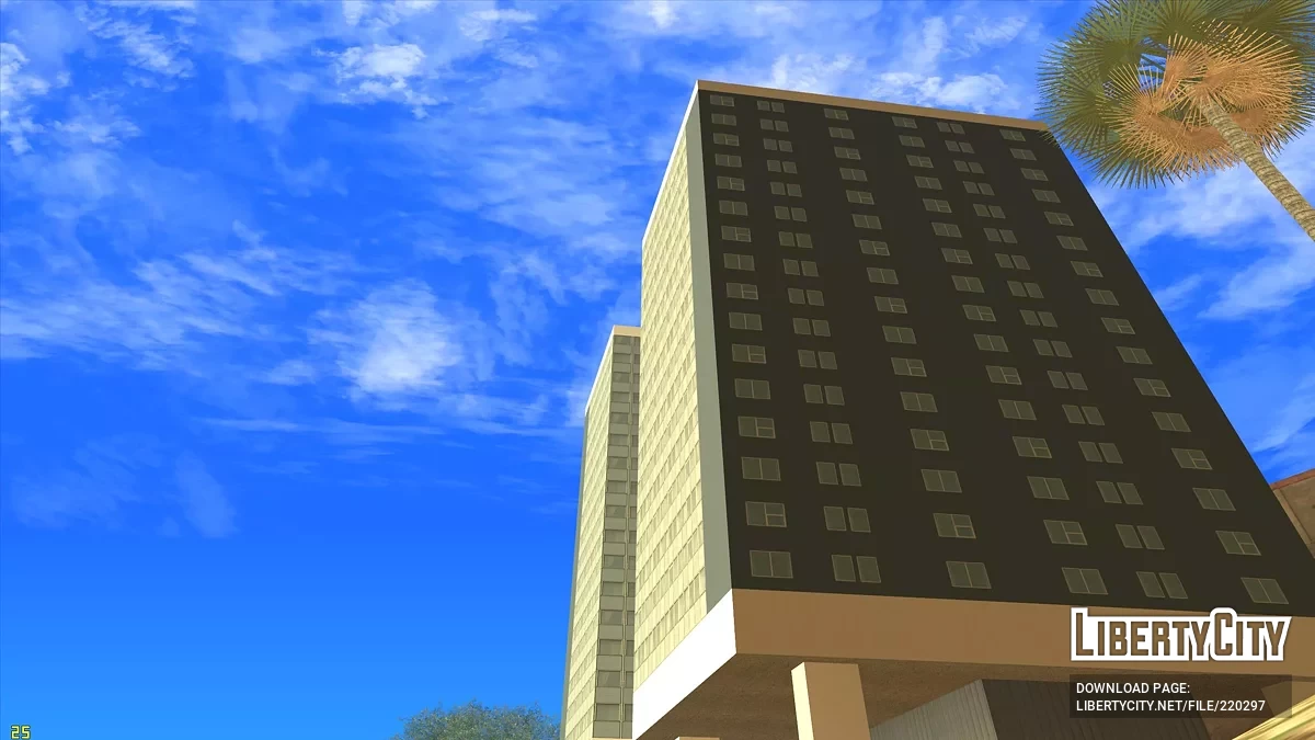 Отель на побережье в HD / GTA San Andreas