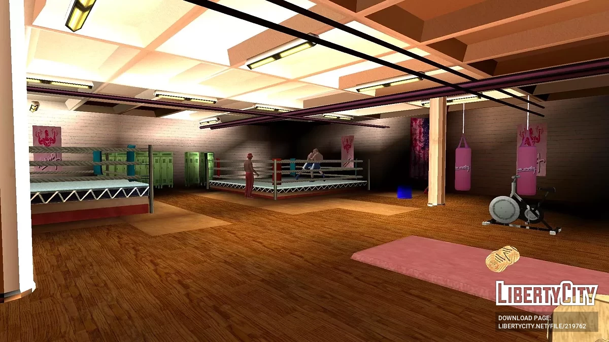 Спортзал из Vice City / GTA San Andreas