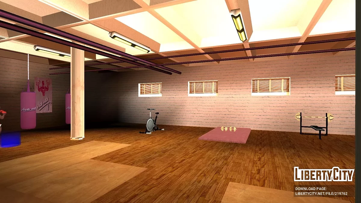Спортзал из Vice City / GTA San Andreas