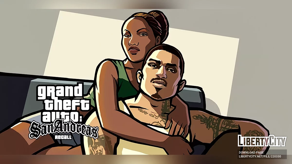 Загрузочные экраны в HD v1 / GTA San Andreas