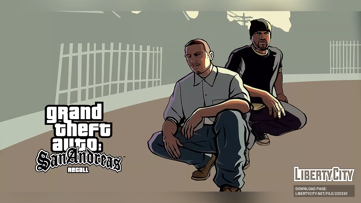 Загрузочные экраны в HD v1 / GTA San Andreas