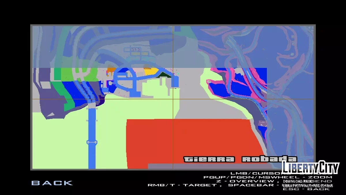 Material Map (Radar) / GTA San Andreas