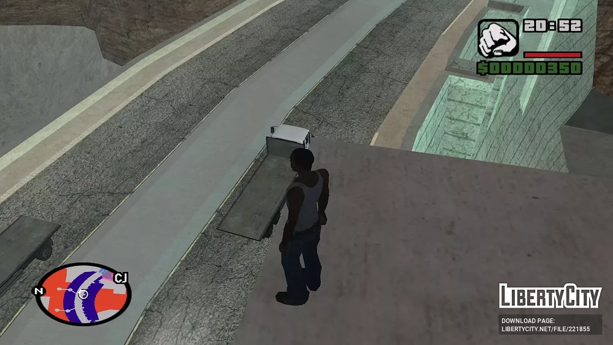 Material Map (Radar) / GTA San Andreas
