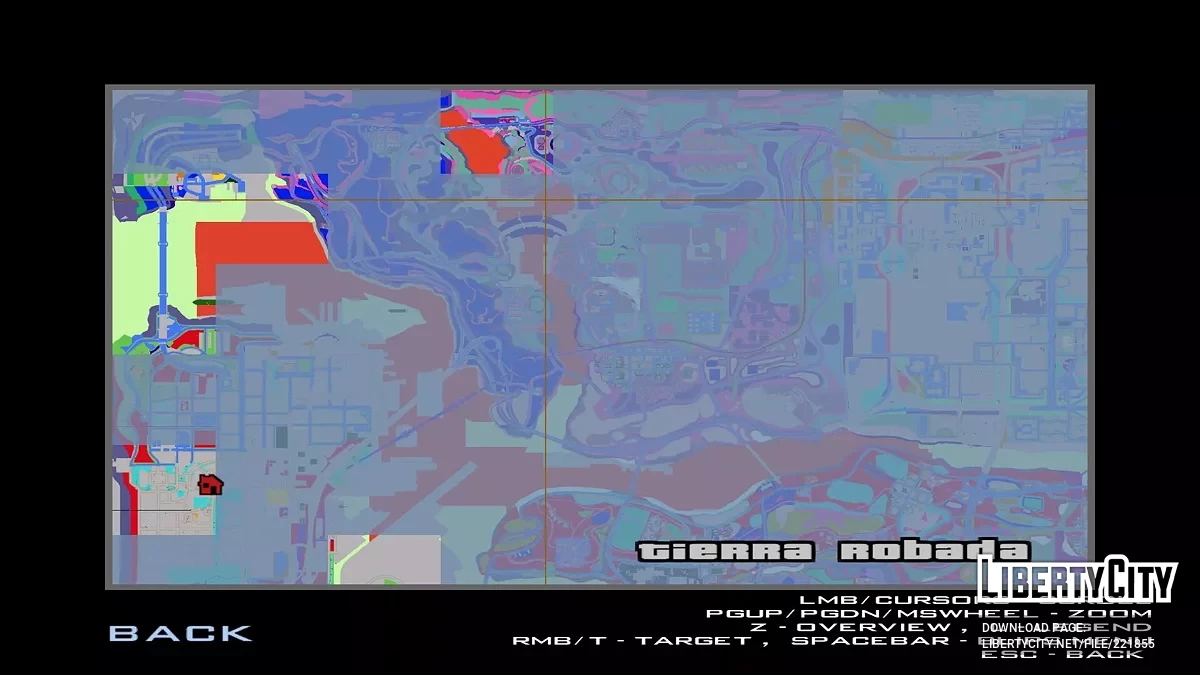 Material Map (Radar) / GTA San Andreas