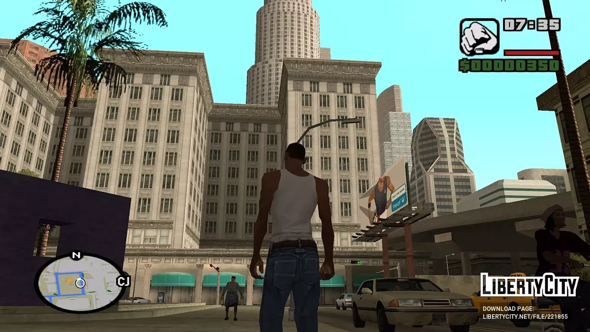 Material Map (Radar) / GTA San Andreas