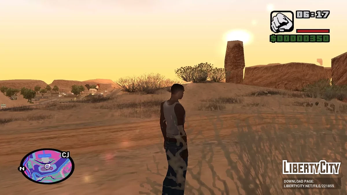 Material Map (Radar) / GTA San Andreas