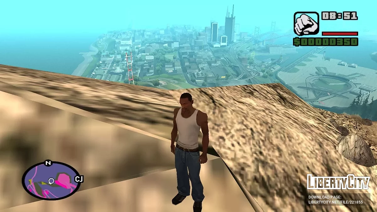 Material Map (Radar) / GTA San Andreas