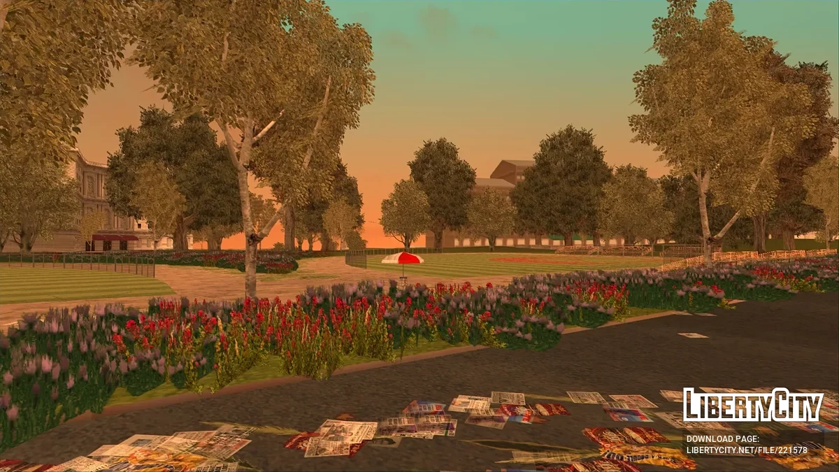 Mixed Vanilla Grass - Spring Edition  - Улучшенная трава в весеннем стиле / GTA San Andreas