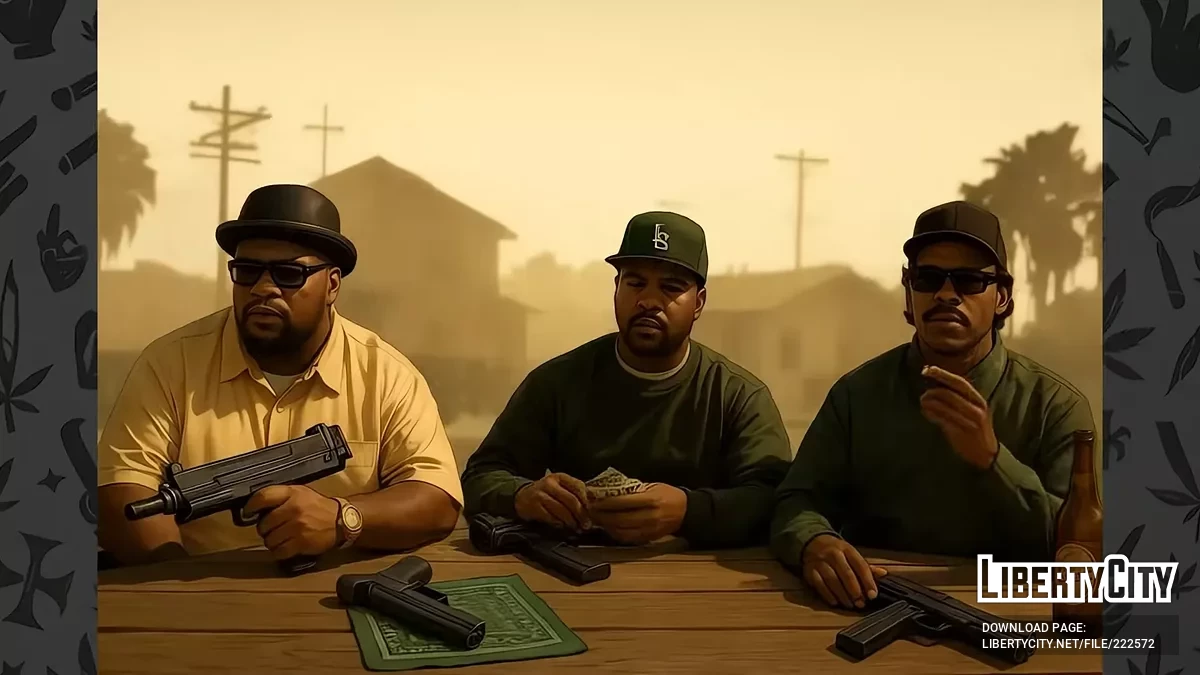 Загрузочные экраны с девушками из всех GTA / GTA San Andreas