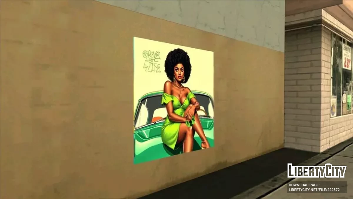 Загрузочные экраны с девушками из всех GTA / GTA San Andreas