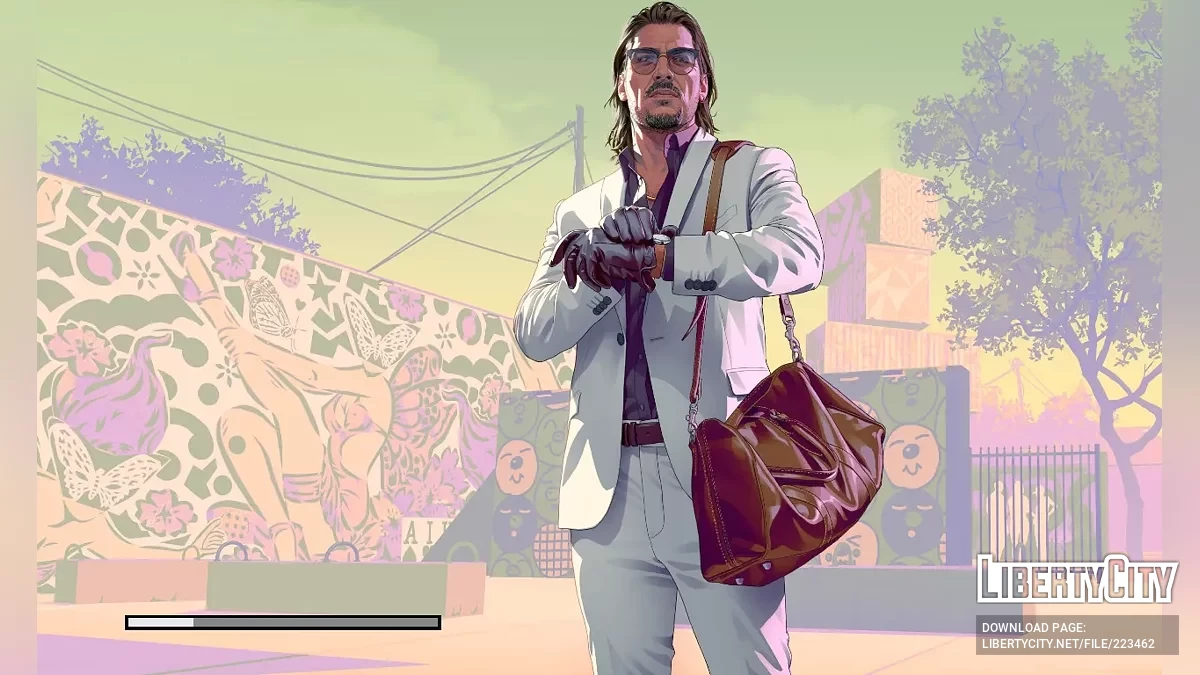 Фон Главного Меню и Загрузочные Экраны из GTA 6 / GTA San Andreas