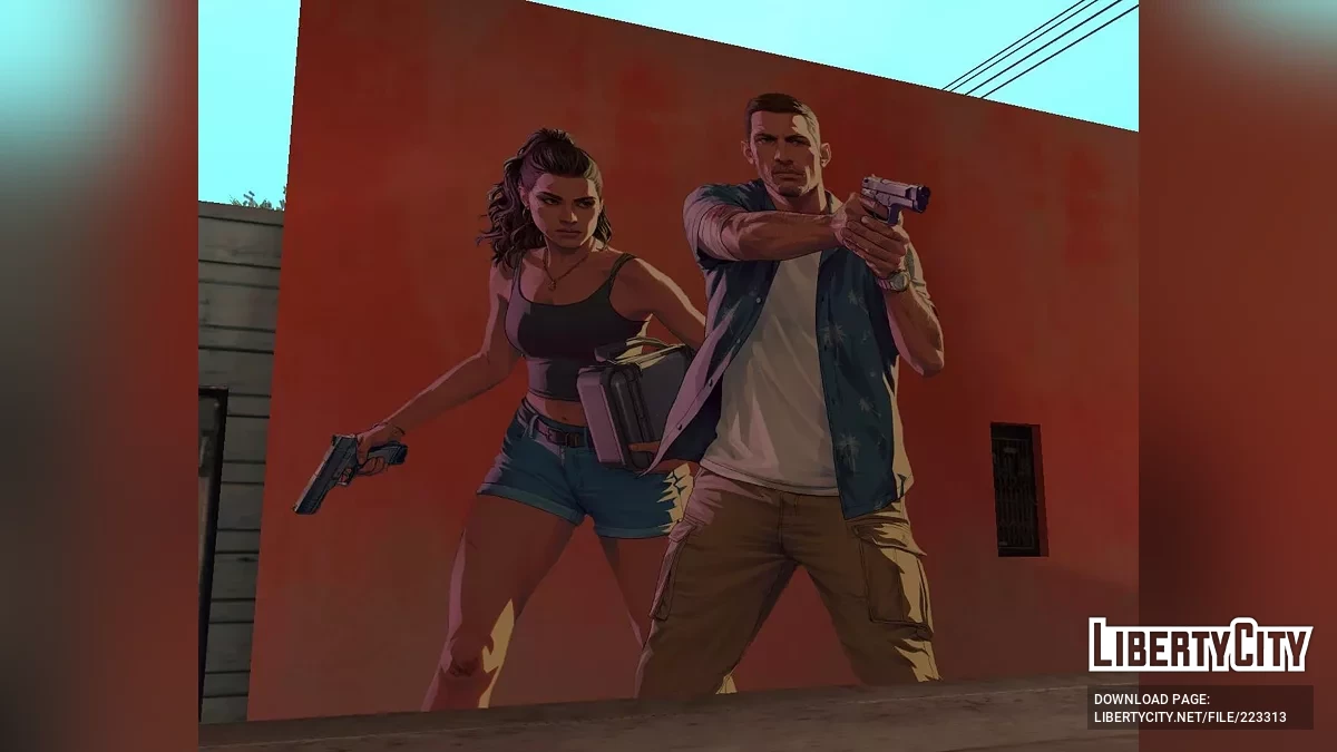 Арты из GTA 6 на стену / GTA San Andreas