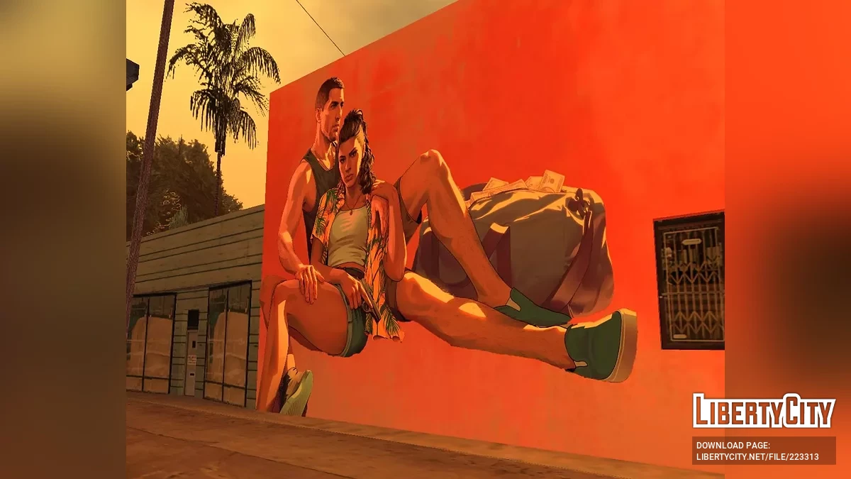 Арты из GTA 6 на стену / GTA San Andreas