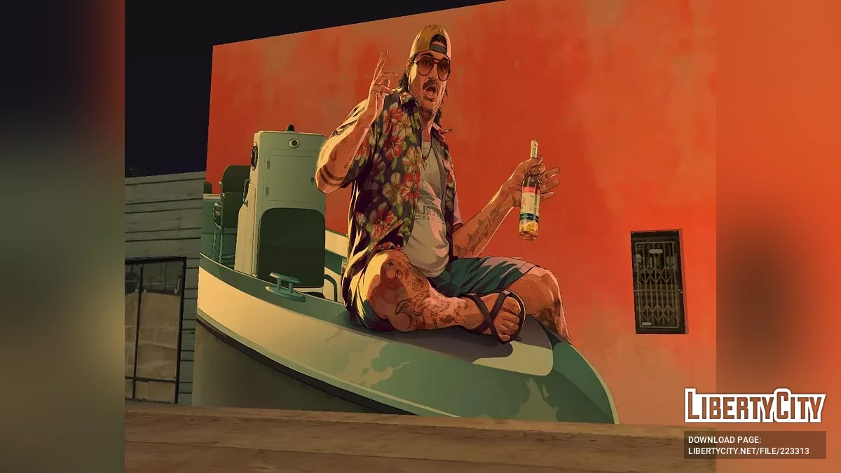 Арты из GTA 6 на стену / GTA San Andreas