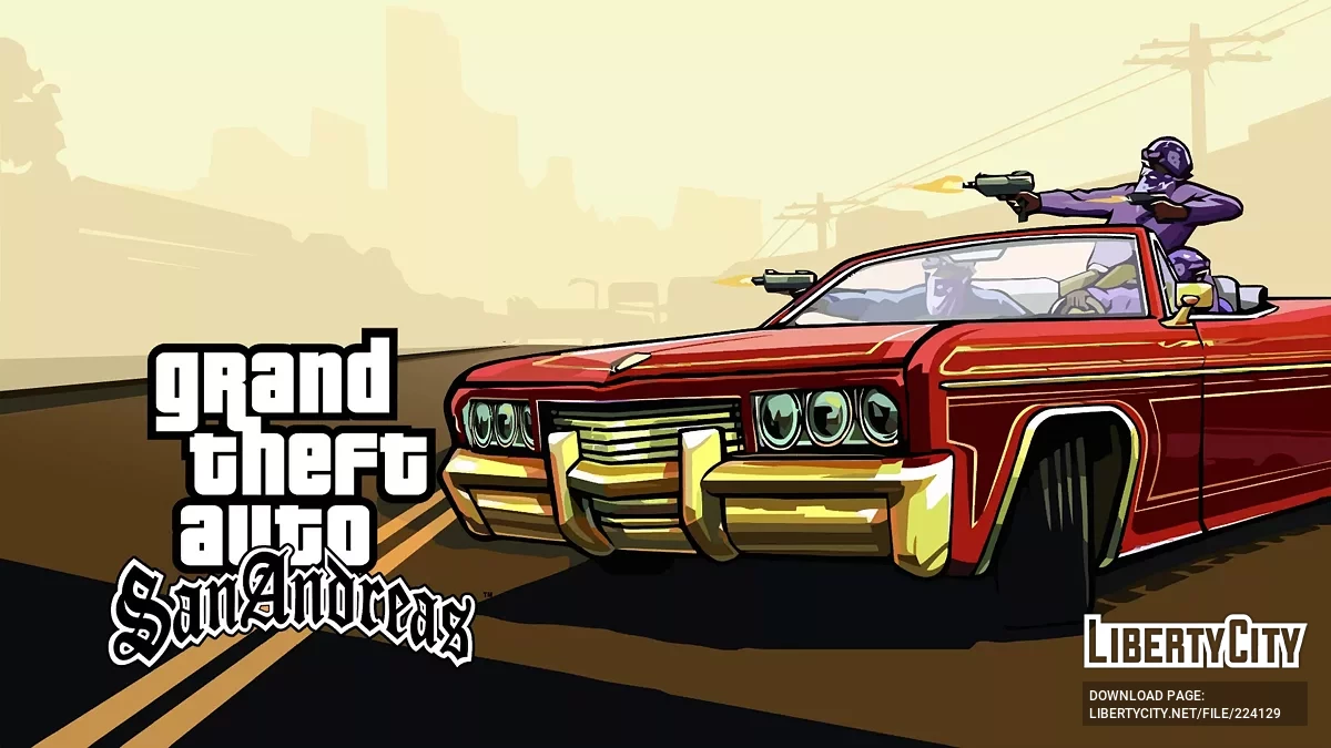 HD загрузочные экраны / GTA San Andreas