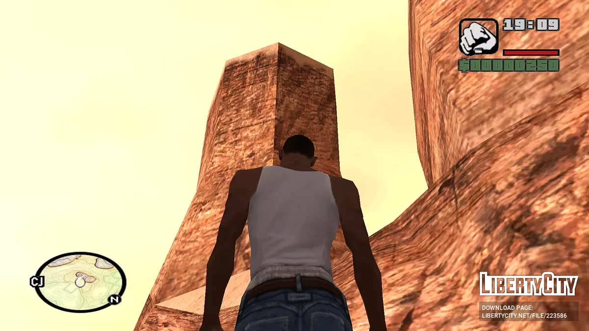 Isolines Neon Radar Map / GTA San Andreas