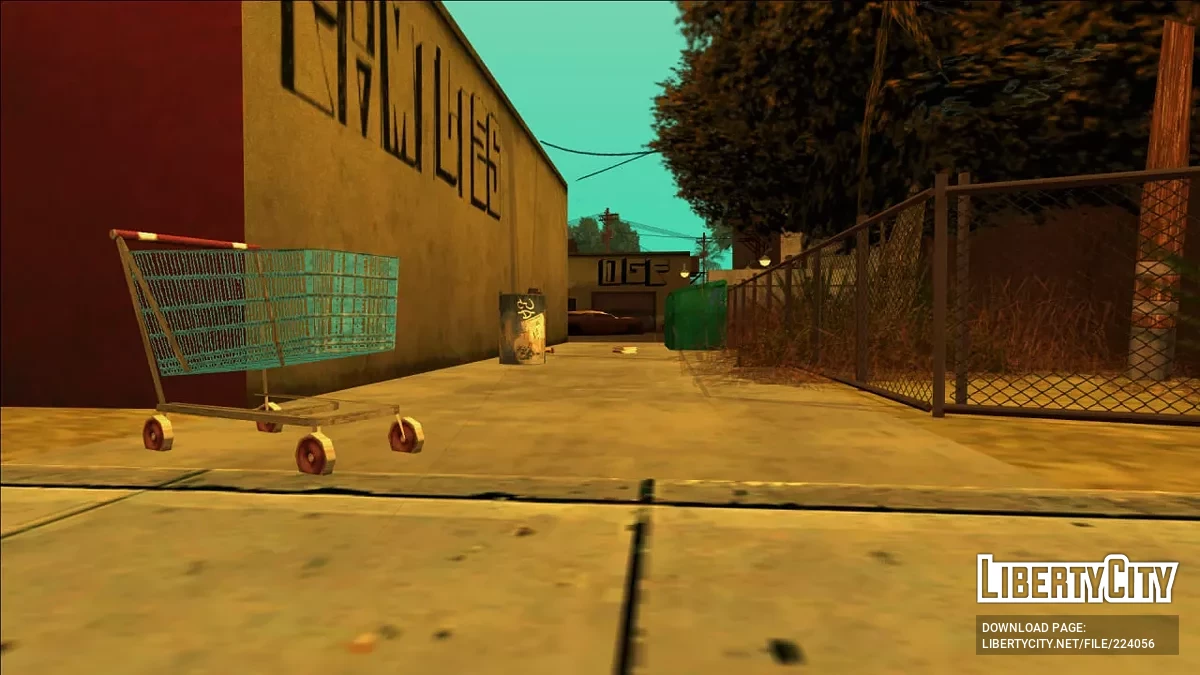 Небольшое наполнение тупика Вилоуфилд / GTA San Andreas