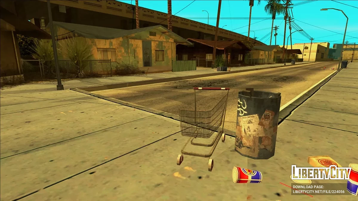 Небольшое наполнение тупика Вилоуфилд / GTA San Andreas