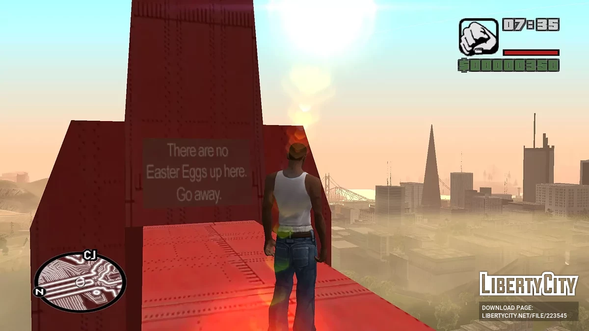 Прозрачные изолинии (радар) / GTA San Andreas