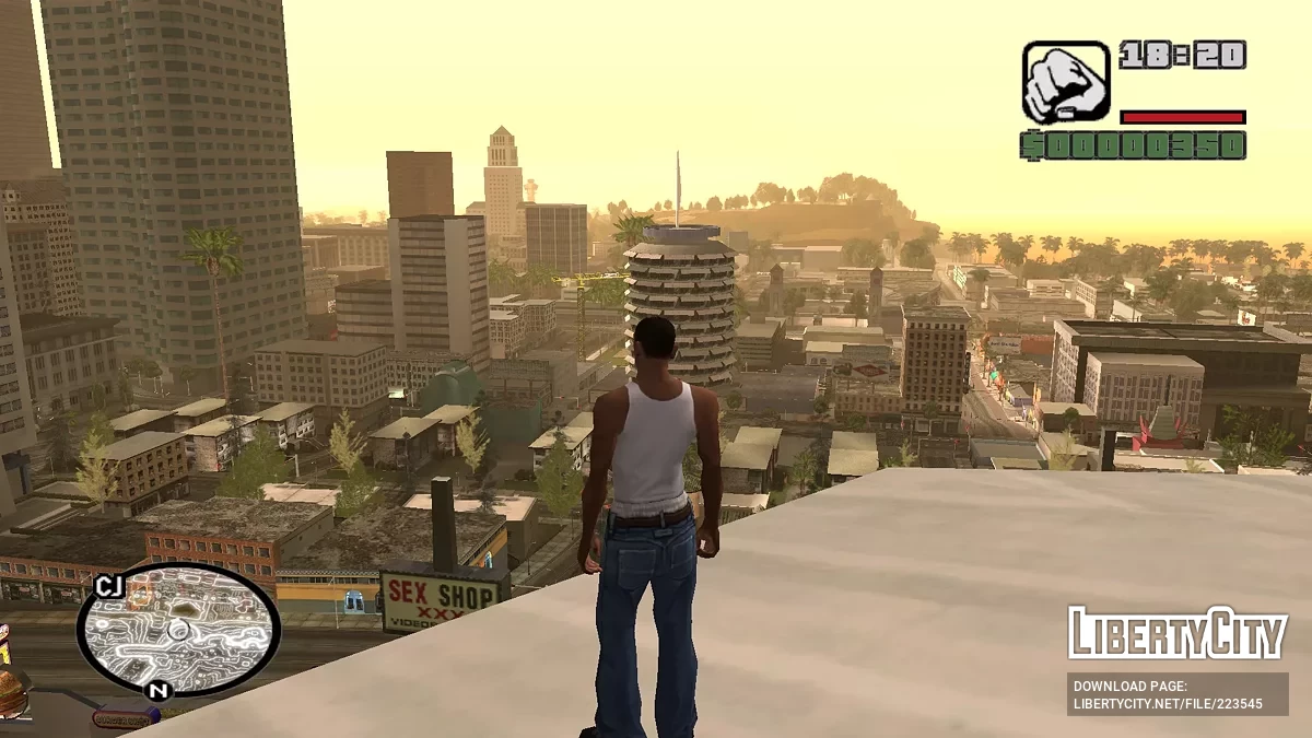 Прозрачные изолинии (радар) / GTA San Andreas