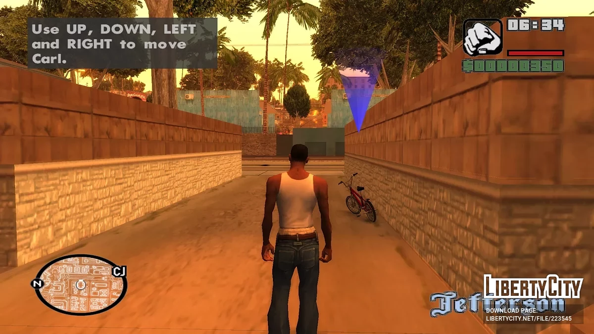Прозрачные изолинии (радар) / GTA San Andreas