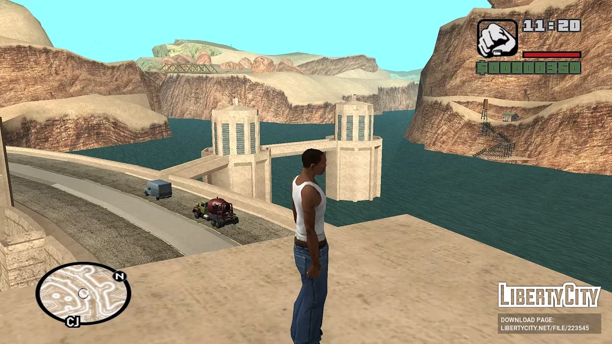 Прозрачные изолинии (радар) / GTA San Andreas