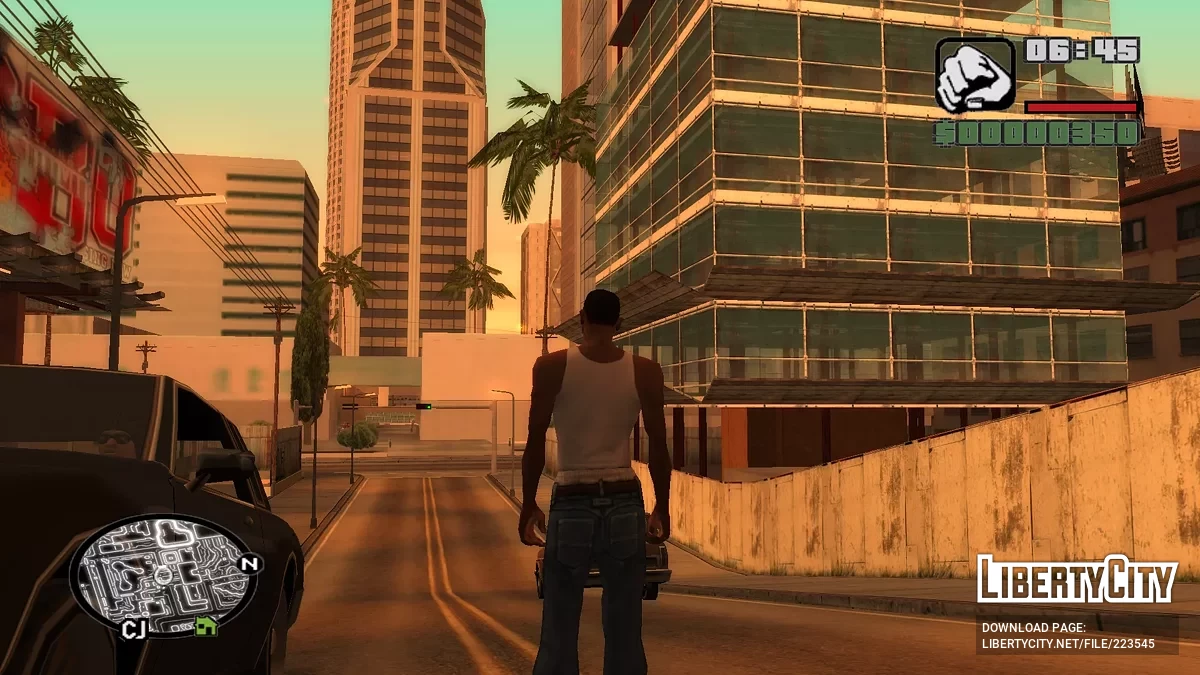 Прозрачные изолинии (радар) / GTA San Andreas