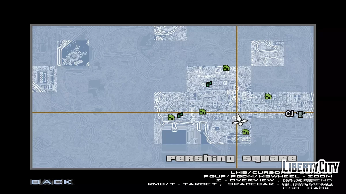 Прозрачные изолинии (радар) / GTA San Andreas