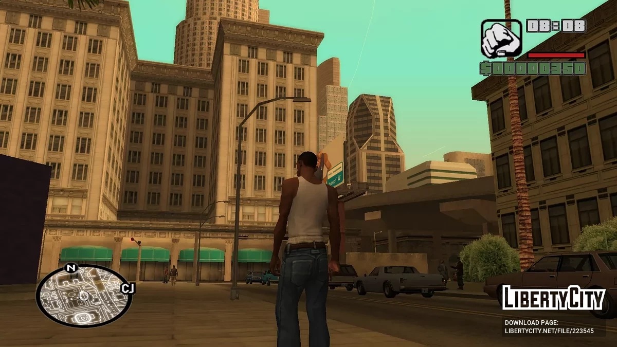 Прозрачные изолинии (радар) / GTA San Andreas