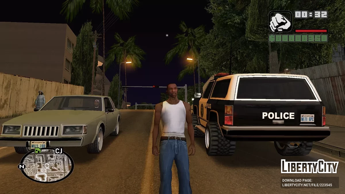 Прозрачные изолинии (радар) / GTA San Andreas