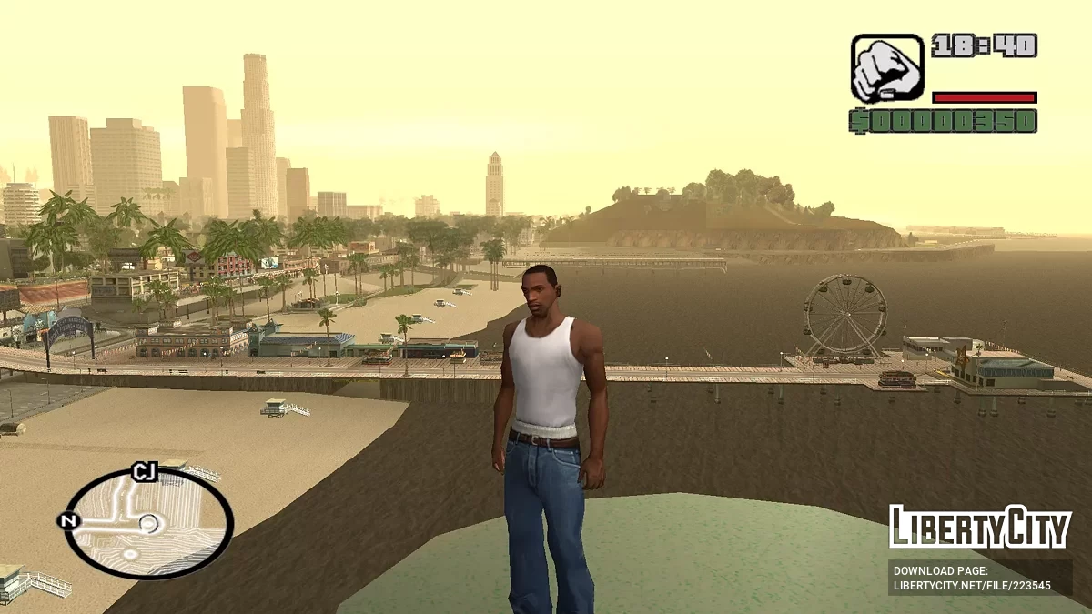 Прозрачные изолинии (радар) / GTA San Andreas