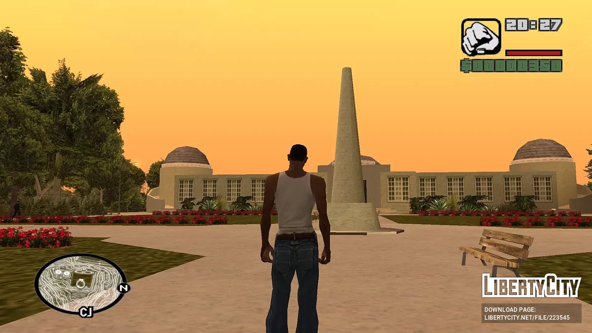 Прозрачные изолинии (радар) / GTA San Andreas