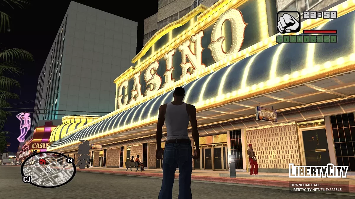 Прозрачные изолинии (радар) / GTA San Andreas