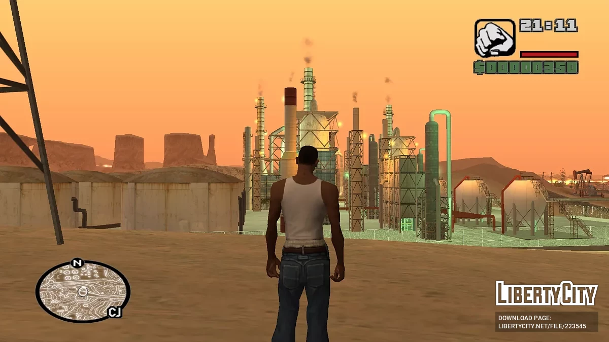 Прозрачные изолинии (радар) / GTA San Andreas