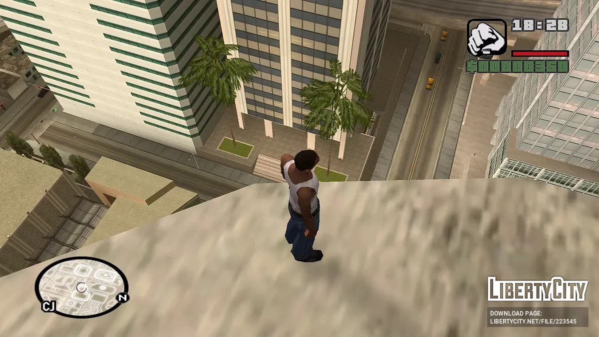 Прозрачные изолинии (радар) / GTA San Andreas