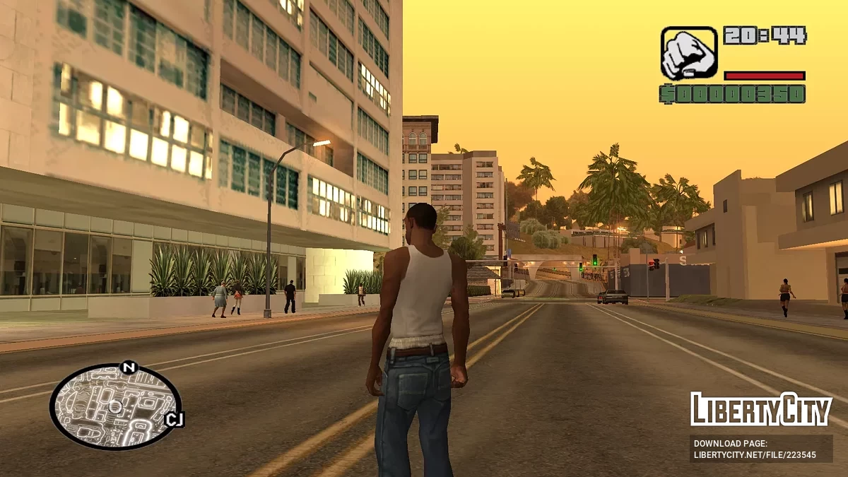 Прозрачные изолинии (радар) / GTA San Andreas