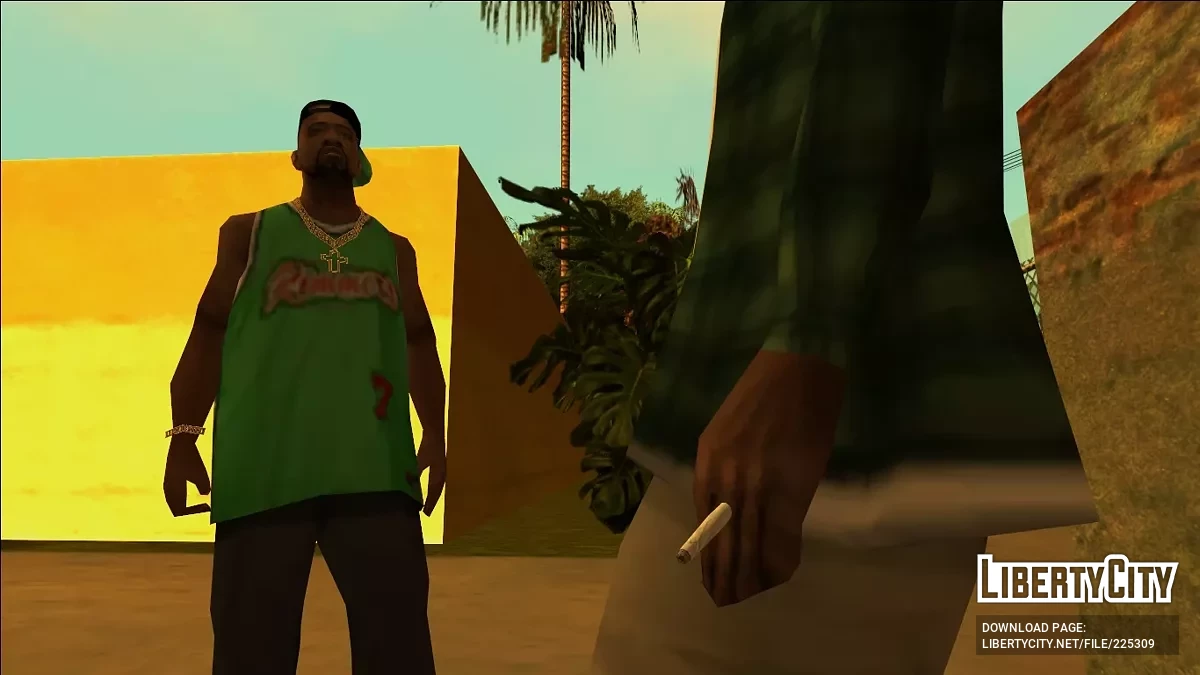 New cigarette & joint / GTA San Andreas