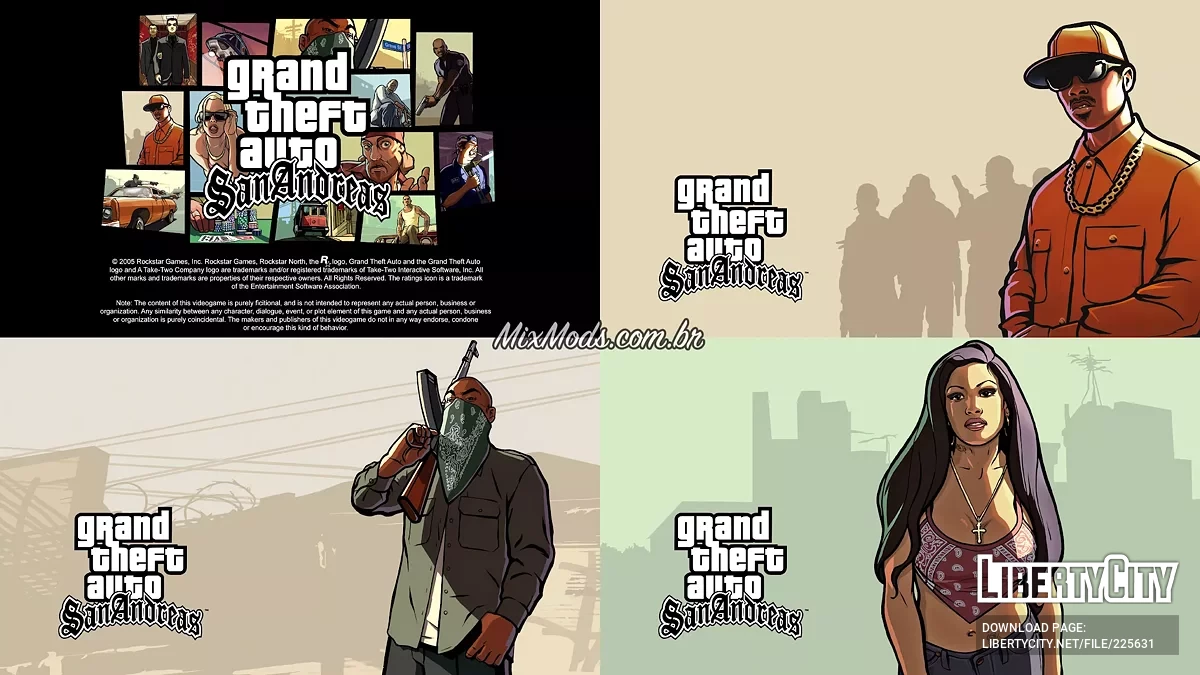 Absolute Atmosphere UI 1.1 / GTA San Andreas