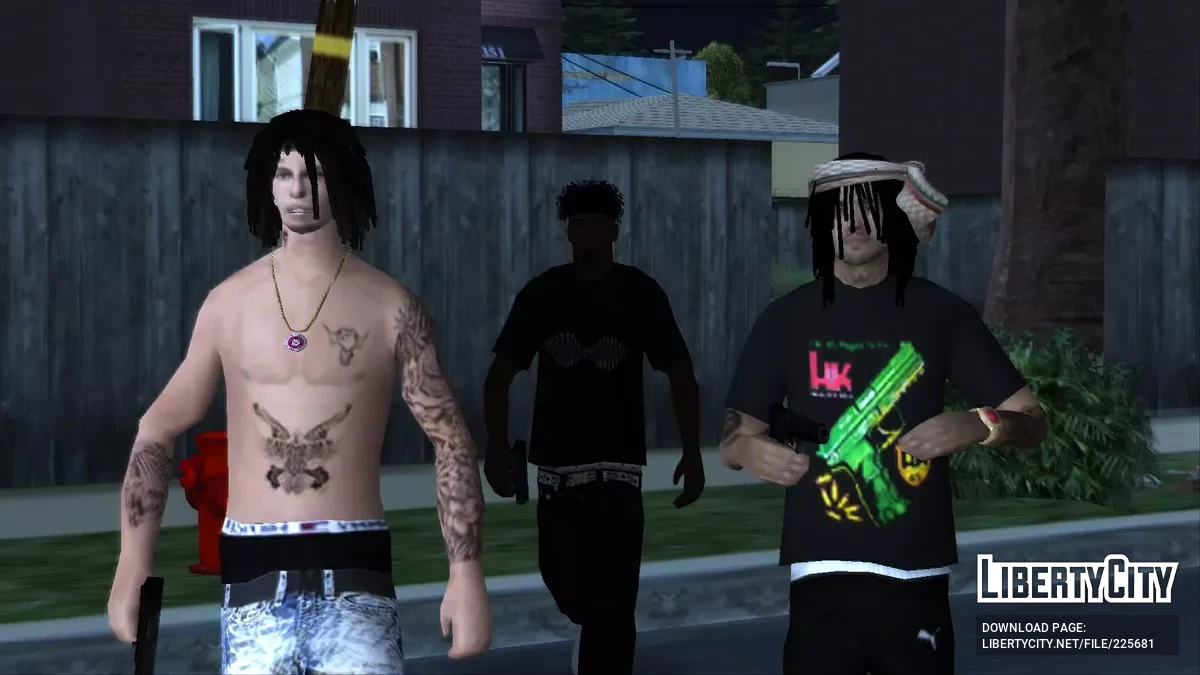 Чикагская банда и район / GTA San Andreas