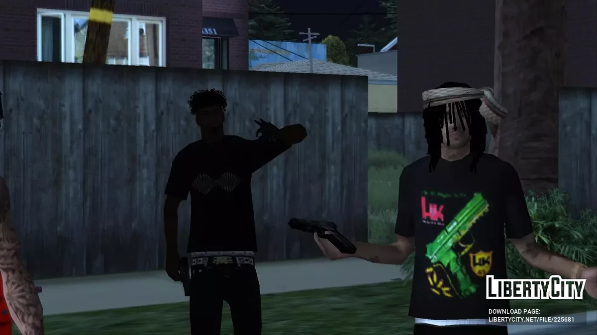 Чикагская банда и район / GTA San Andreas