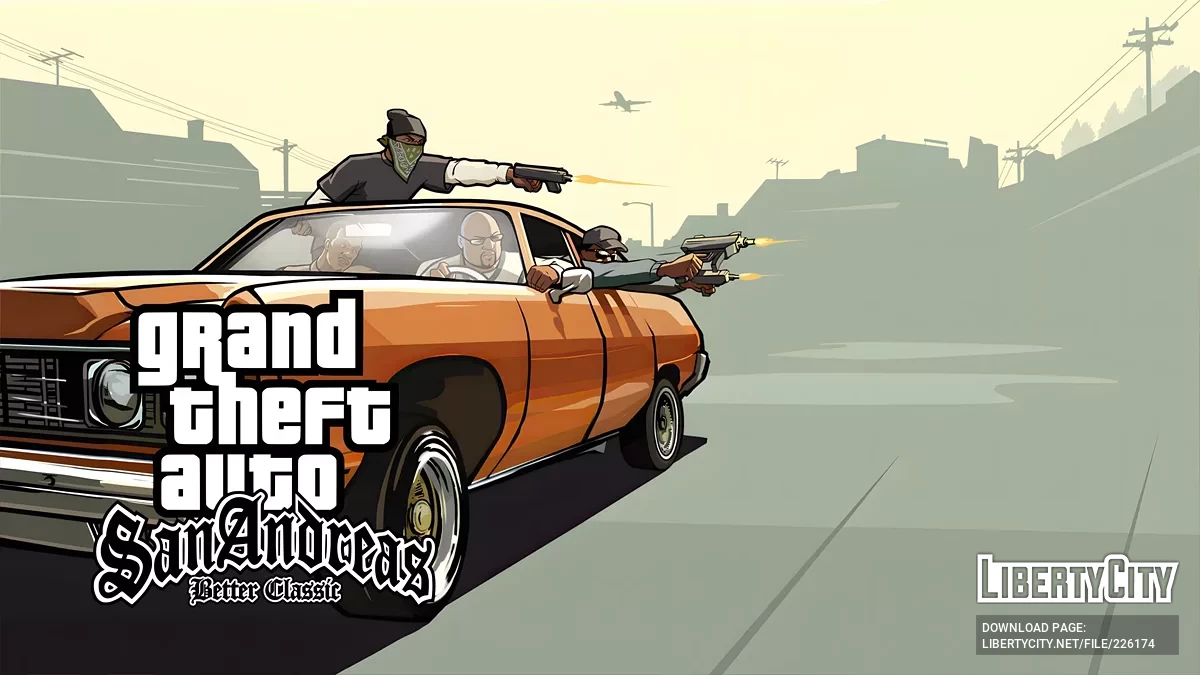 HD Загрузочные экраны / GTA San Andreas
