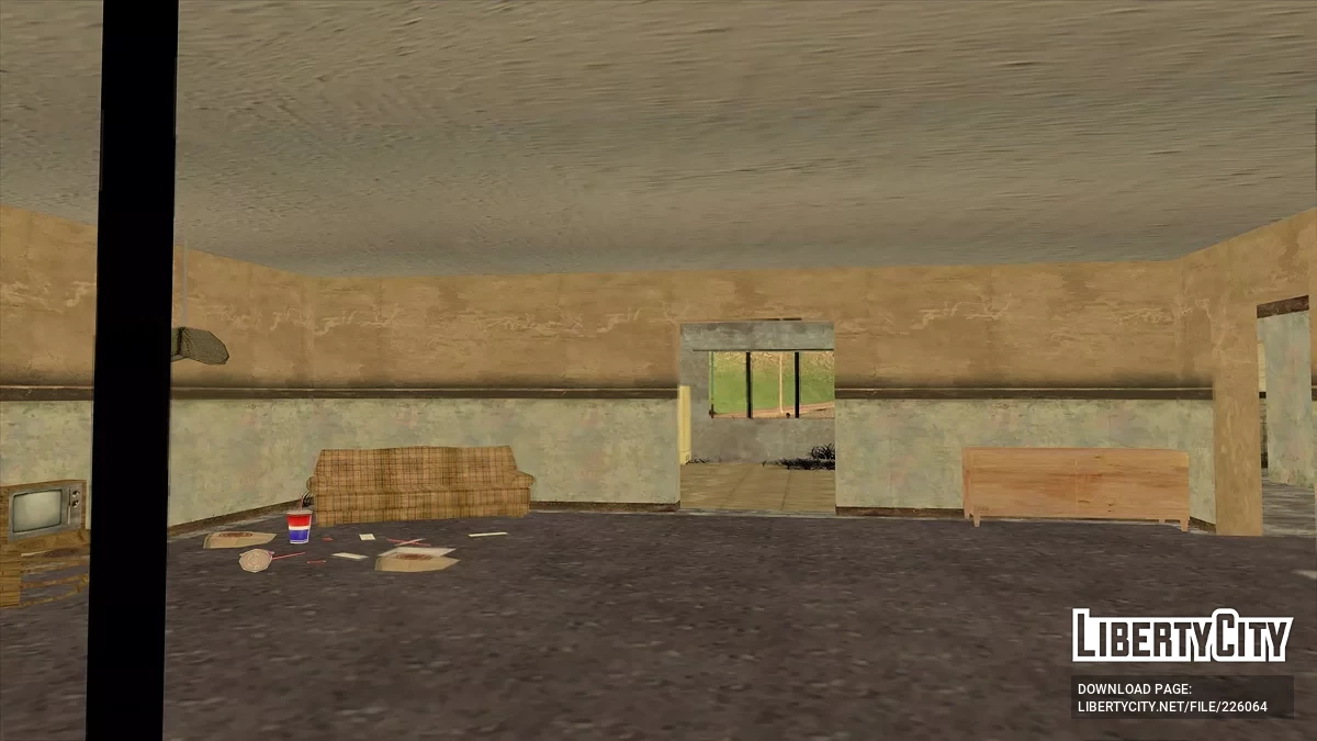 Интерьер для дома банды Вагос / GTA San Andreas
