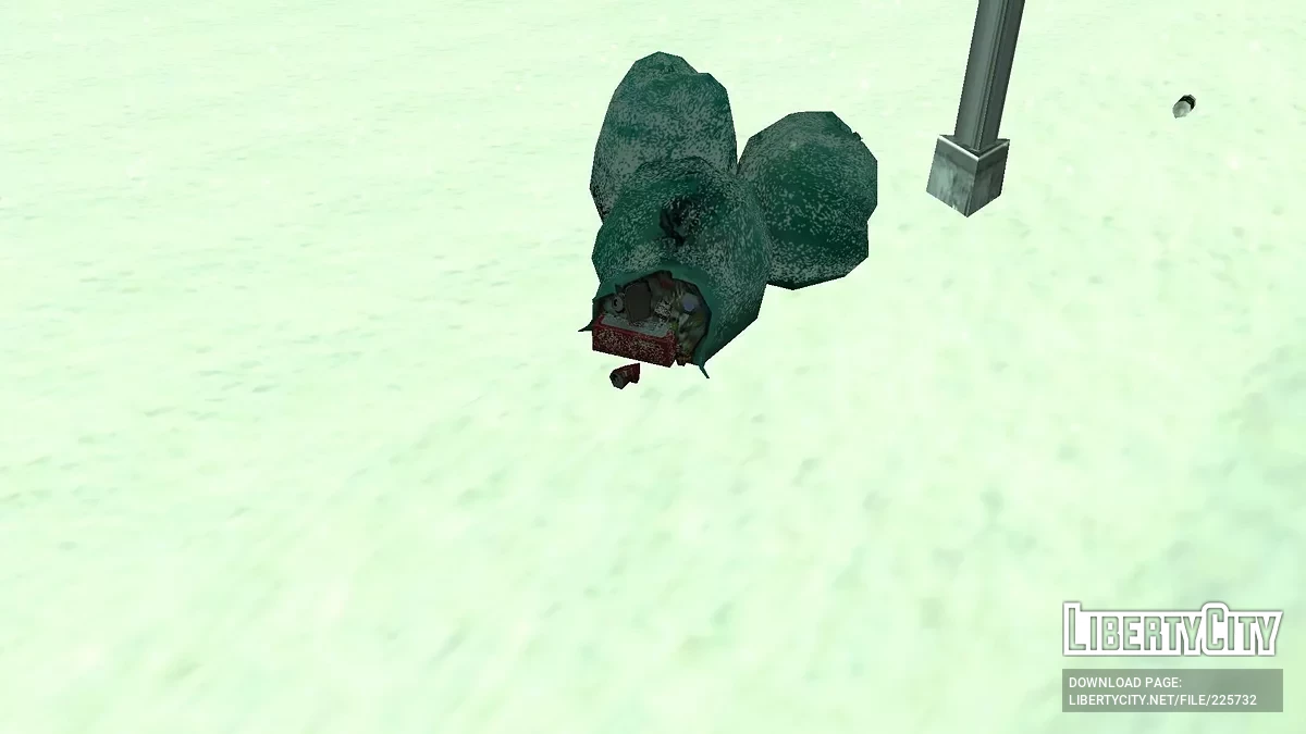 Мешок мусора для зимнего мода / GTA San Andreas