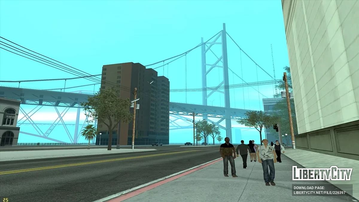 Русская новостройка у причала / GTA San Andreas