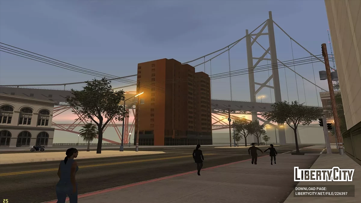 Русская новостройка у причала / GTA San Andreas