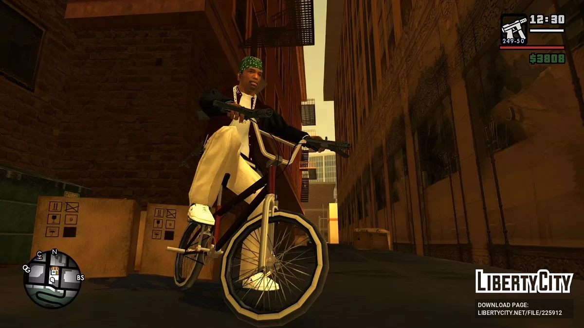 Иконки оружия от Nadalao, оформленные в стиле Stories-игр / GTA San Andreas