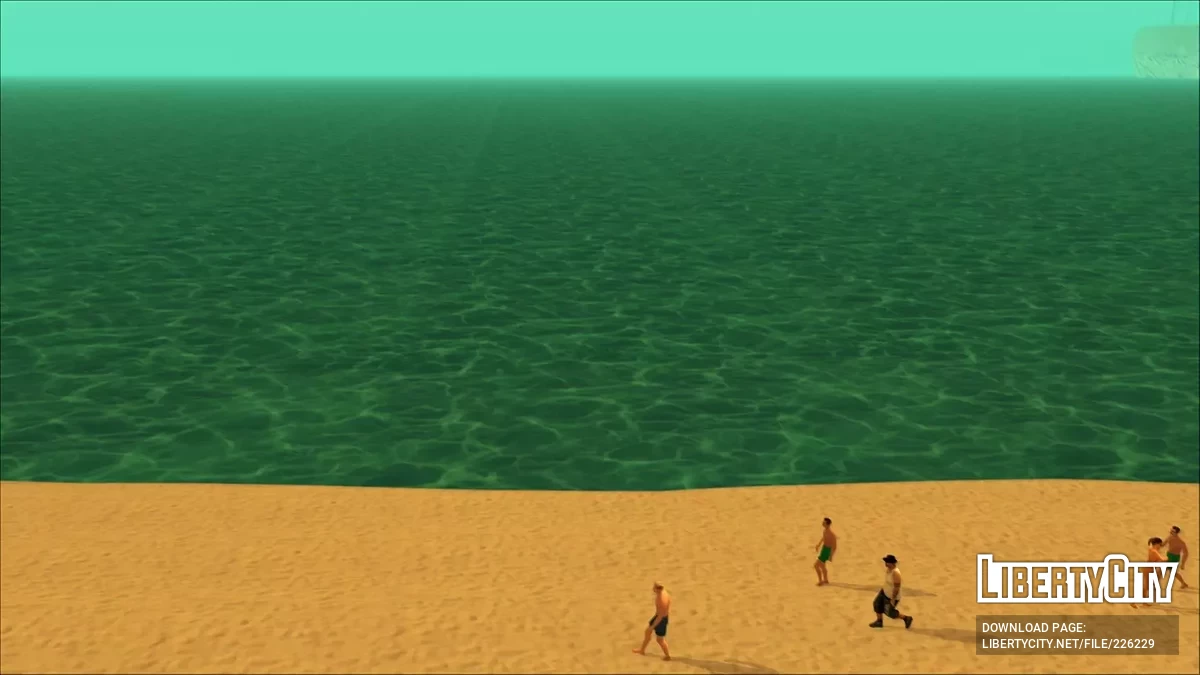 Вода из PS2-версии GTA: Vice CIty / GTA San Andreas