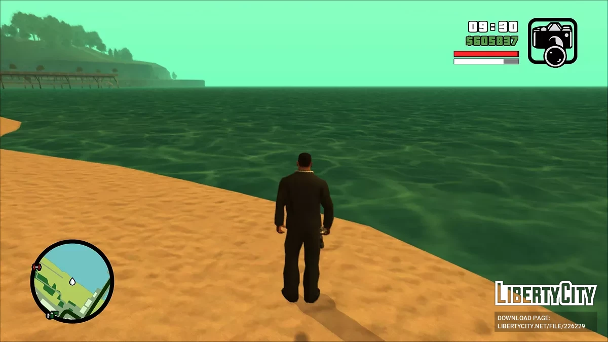 Вода из PS2-версии GTA: Vice CIty / GTA San Andreas