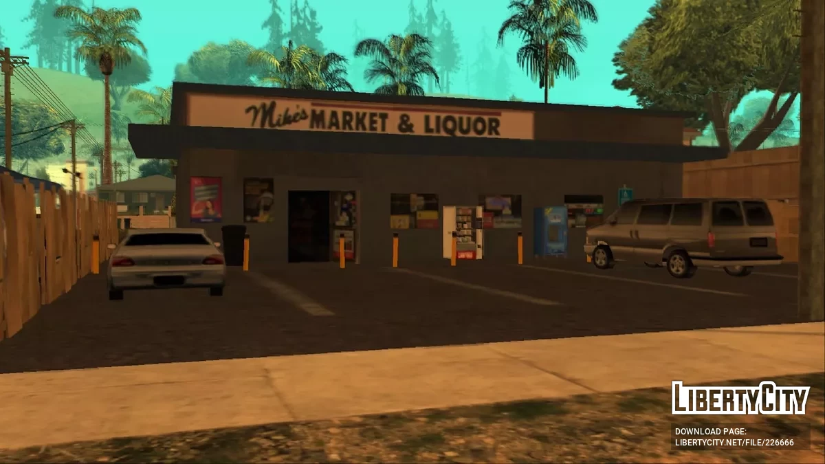 Калифорнийские Гардены Крипс [ENV] / GTA San Andreas