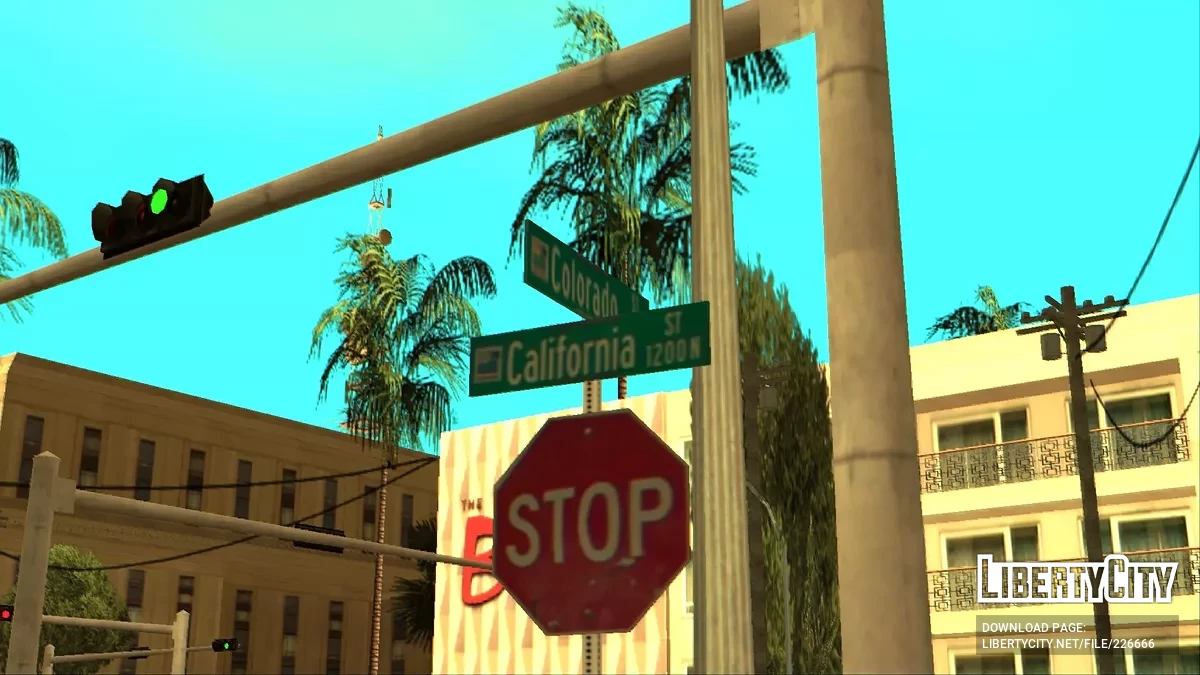 Калифорнийские Гардены Крипс [ENV] / GTA San Andreas